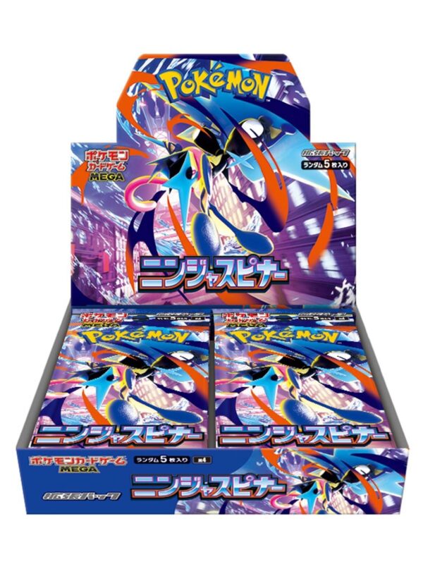 Pokémon TCG: M4 Ninja Spinner Booster Box (Japanese Version)
