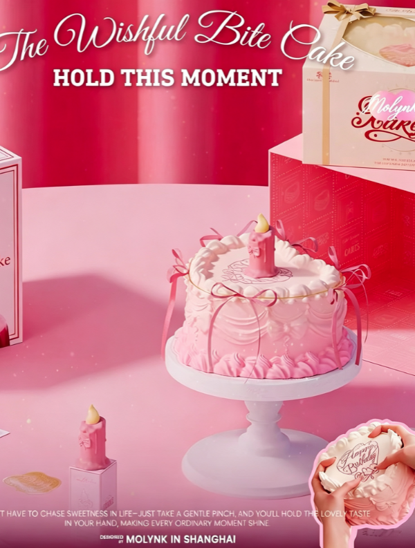 The Wishful Bite Cake Squishy‑Love You Forever