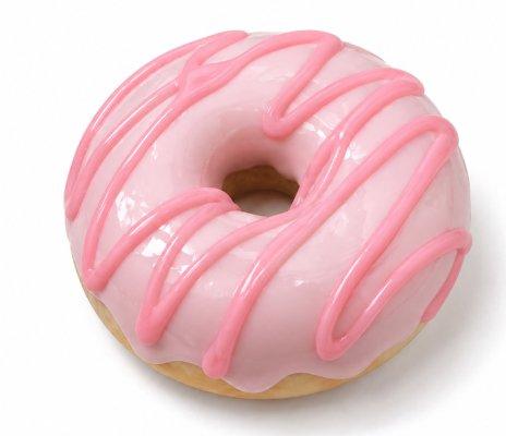 Squishy Toys Squishy Toys--Pink‑Choco Donut / Pink