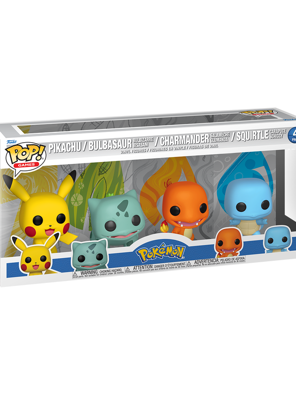 Pokemon- Starters 4PK(EMEA) Pokemon- Starters 4PK(EMEA)
