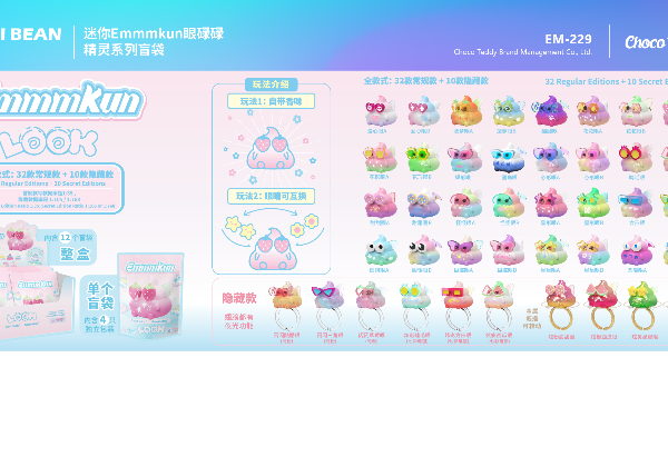 Mini Emmmkun Googly‑Eye Spirit Series Blind Bag