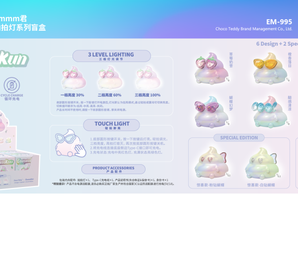 Emmm Jun Pat-light Series Blind Box Emmm Jun Pat-light Series Blind Box