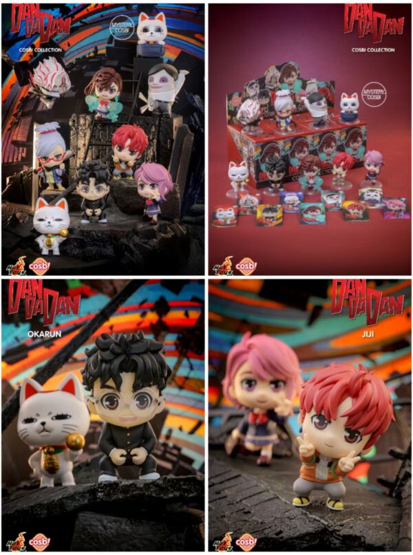 Hot Toys Cosbi Collection Mini Figure: Dandadan Hot Toys Cosbi Collection Mini Figure: Dandadan