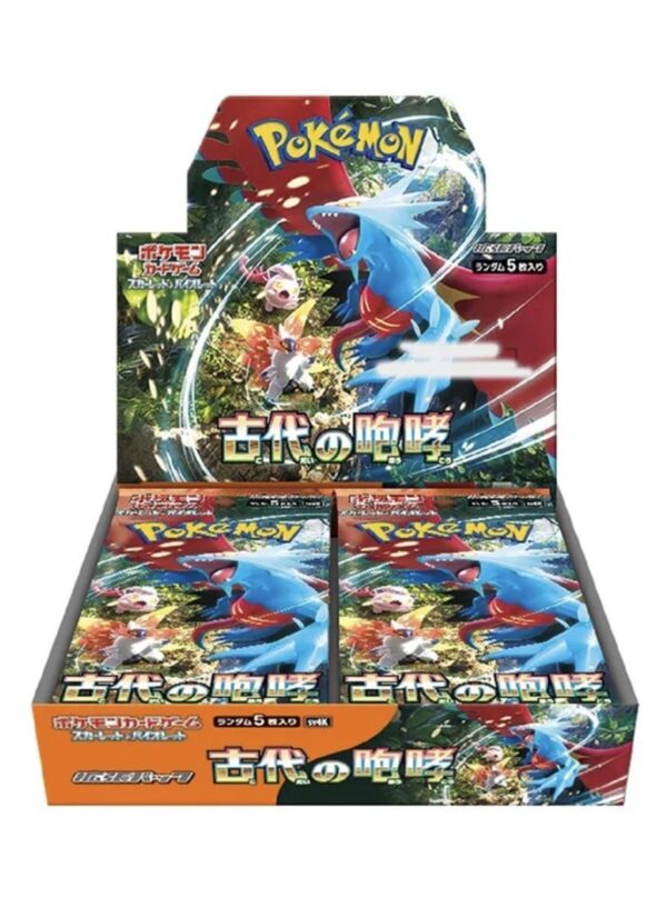 Pokémon TCG: SV4K Ancient Roar Booster Box (Japanese Version) Pokémon TCG: SV4K Ancient Roar Booster Box (Japanese Version)