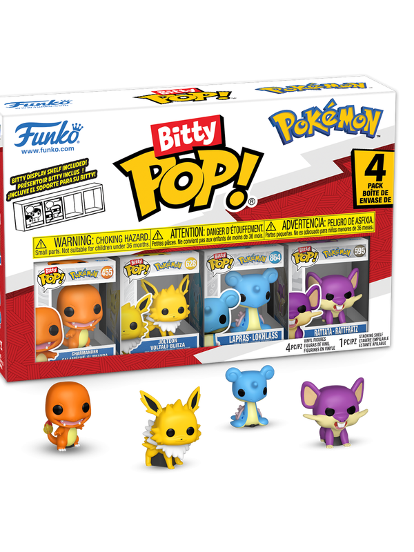 Charmander Bitty POP: Pokemon- Charmander 4PK