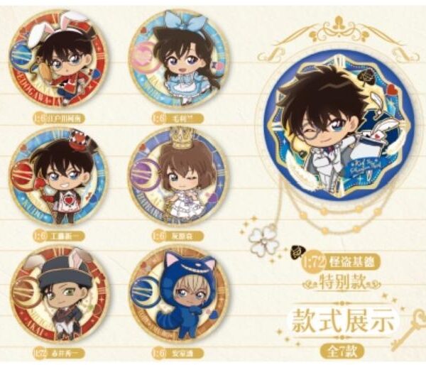 Detective Conan‑Fairy Tale Wander‑Tin Badge Detective Conan‑Fairy Tale Wander‑Tin Badge