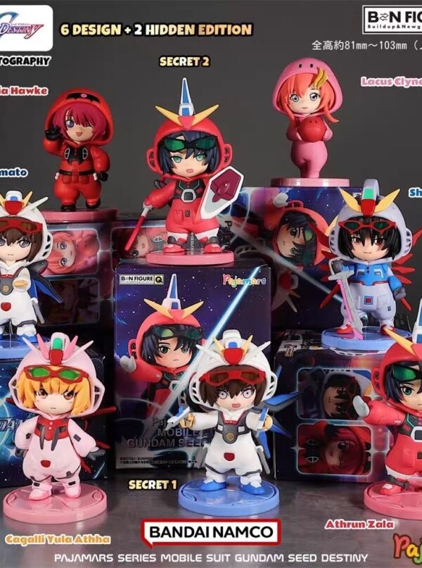 BNFIGURE Q Mobile Suit Gundam SEED DESTINY Pajamars Ver. Blind Box