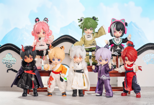Cub Study Tour Season NAGI Cub Study Tour Season Series MJD Action Figure Blind Box