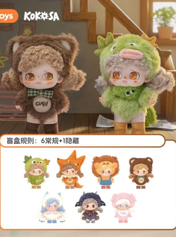 JOTOYS KOKOSA The Monster Inside Me Series Plush Charm Blind Box