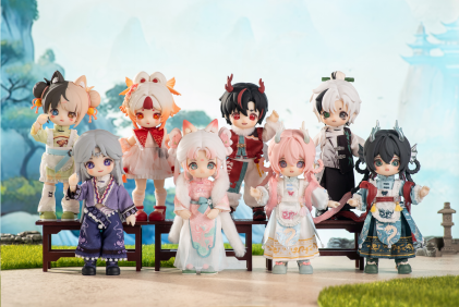 NAGI Roaming Free Series MJD Action Figure Blind Box NAGI Roaming Free Series MJD Action Figure Blind Box