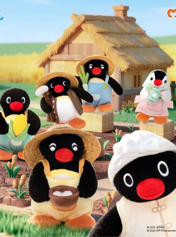 PINGU Happy Farm Series Plush Charm Blind Box