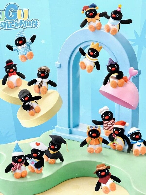 PINGU-gugu Adventure Series Plush Charm Blind Bag