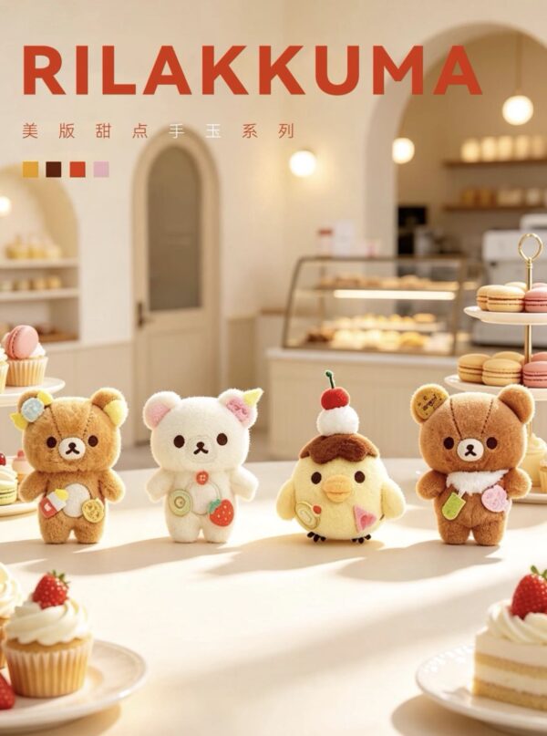Rilakkuma & Friends Mini Plush Blind Box 9/2 Rilakkuma And Friends Mini Plush Blind Box