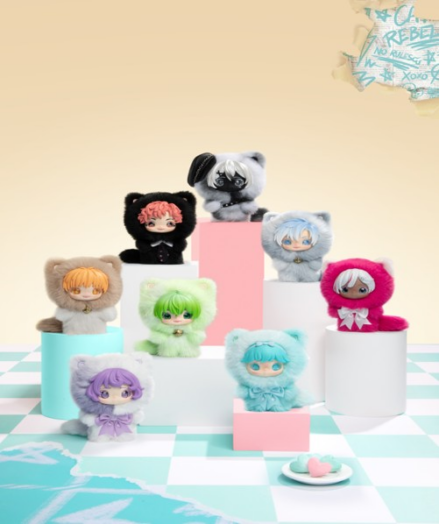 9/4 Babycat Sugar‑Overload Series Vinyl‑Face Plush Blind Box