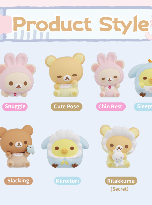 9/11 Funism - Rilakkuma Squishy Baby Series Blind Box