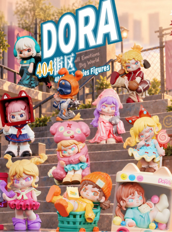 9/17 DORA 404 Block Series Figure Blind Box