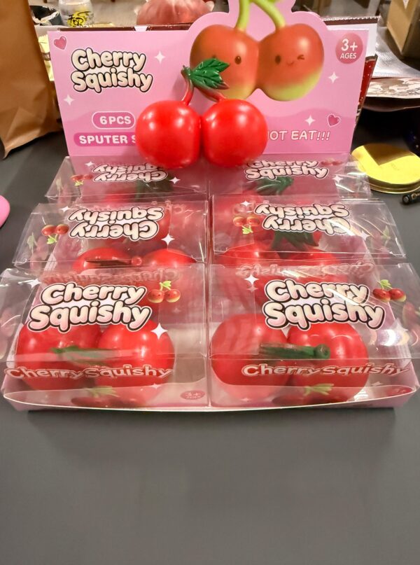Squishy Building Block Cherry Squishy