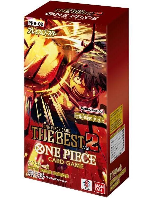 ONE PIECE TCG: PRB02 THE BEST vol.2 Booster Box (Japanese Version)