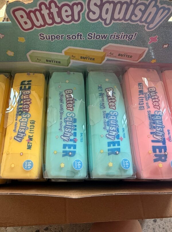 Building Block Butter Stick Squishy Building Block Butter Stick Squishy