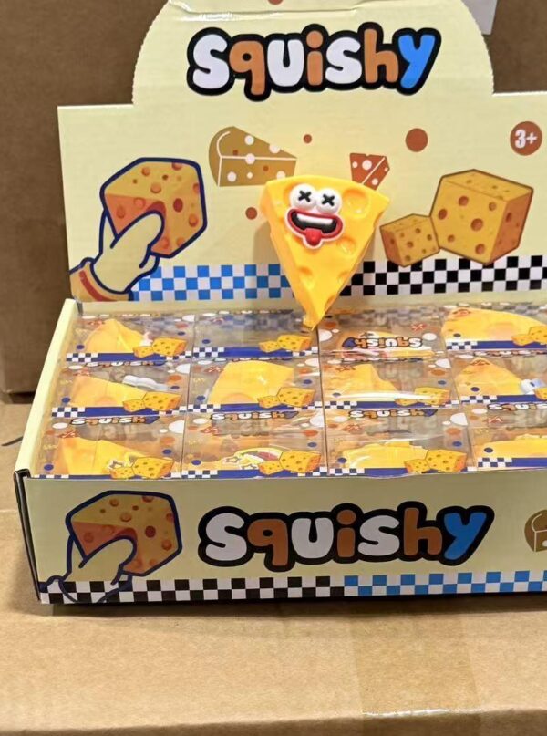 Emoji Triangle Cheese Squishy