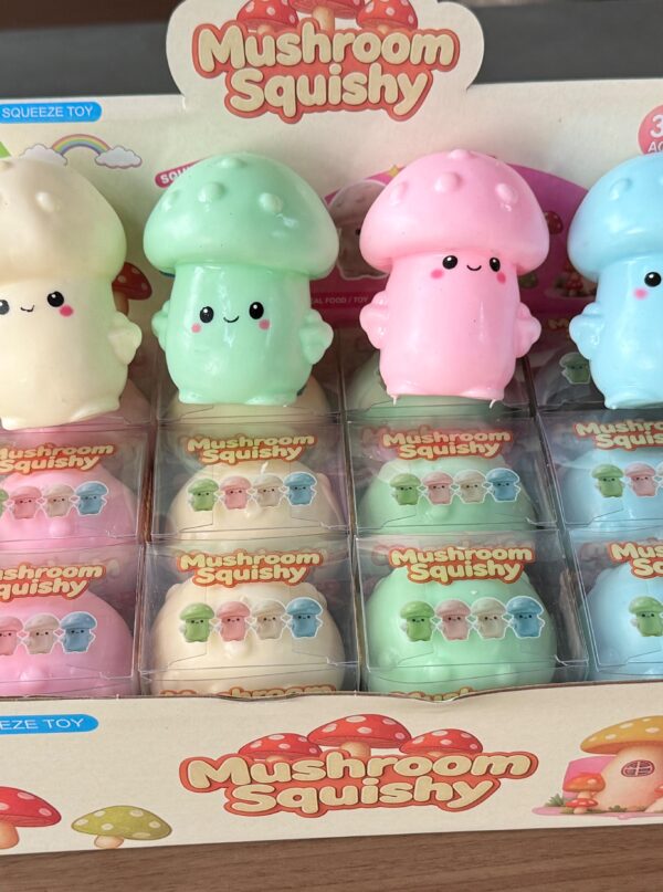 Building Block Mushroom Squishy Building Block Mushroom Squishy