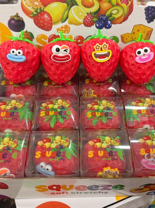 Emoji Strawberry Squishy