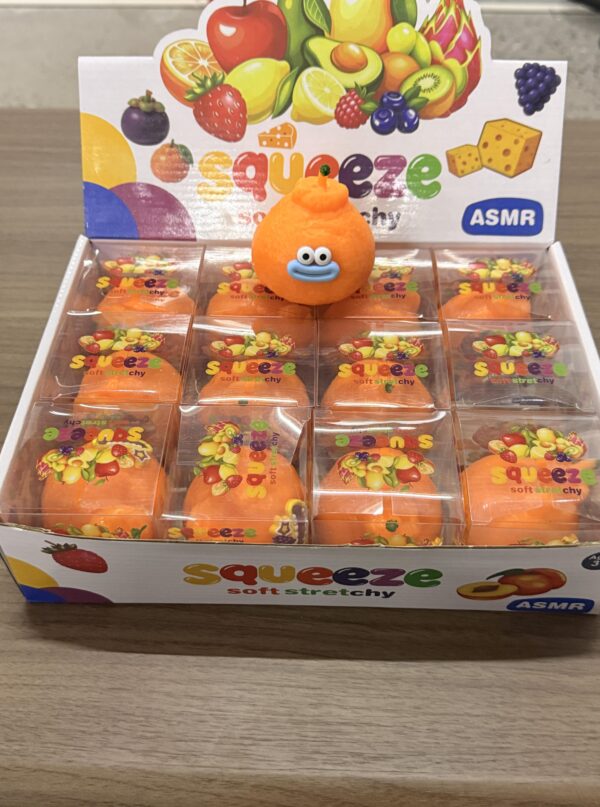 Emoji Tangerine Squishy