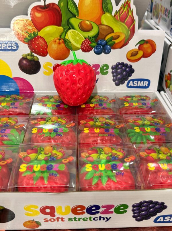 Building Block Strawberry Squishy Building Block Strawberry Squishy