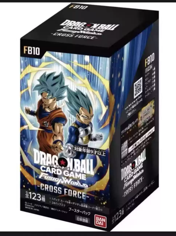 Dragon Ball Super Fusion World: FB10 Cross Force Booster Box (Japanese Version)